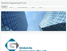 Tablet Screenshot of globeliteeng.com